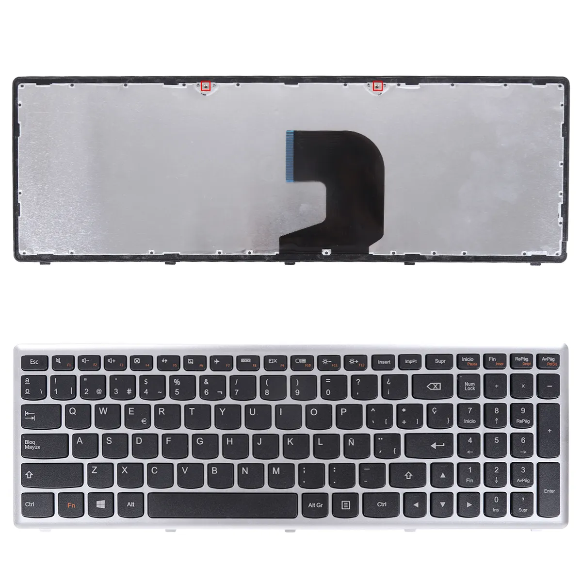 Picture of Lenovo Z500 SILVER FRAME BLACK（ without point stick Without backlit)